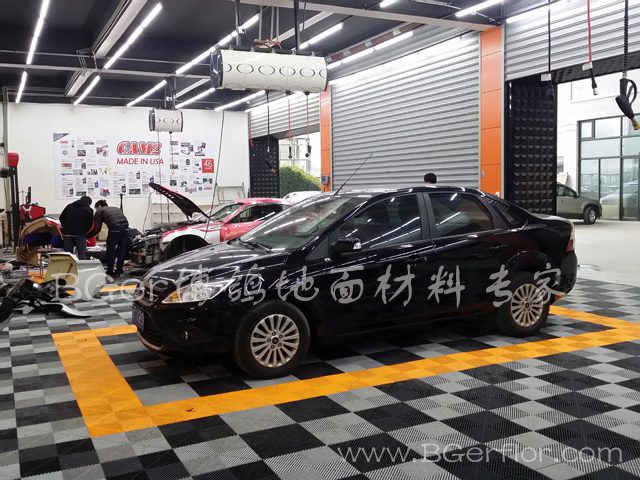 汽車(chē)4S店貼膜車(chē)間地面格柵